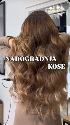 Nadogradnja kose i Hollywood talasi u Sweet 2 Hair studiju