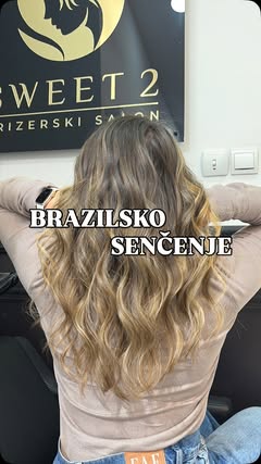 Brazilsko senčenje za gušću, punije i življu kosu