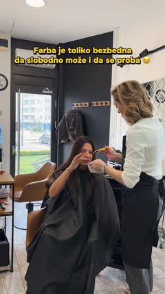 Bojenje kose u Sweet 2 Hair studiju, bezbedno i pažljivo